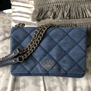 Kate Spade Denim flap bag